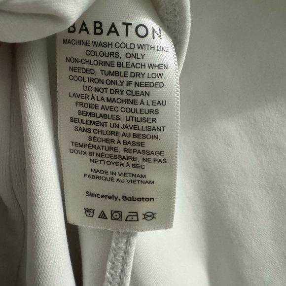 Babaton White Long Sleeve Bodysuit - Picture 6 of 7